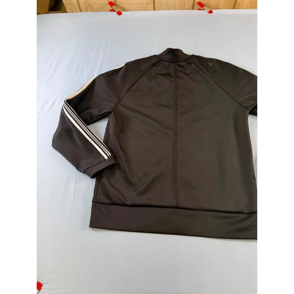 Paper Planes Mens Track Jacket Black White Stripe Full‎ Zip Size Medium M